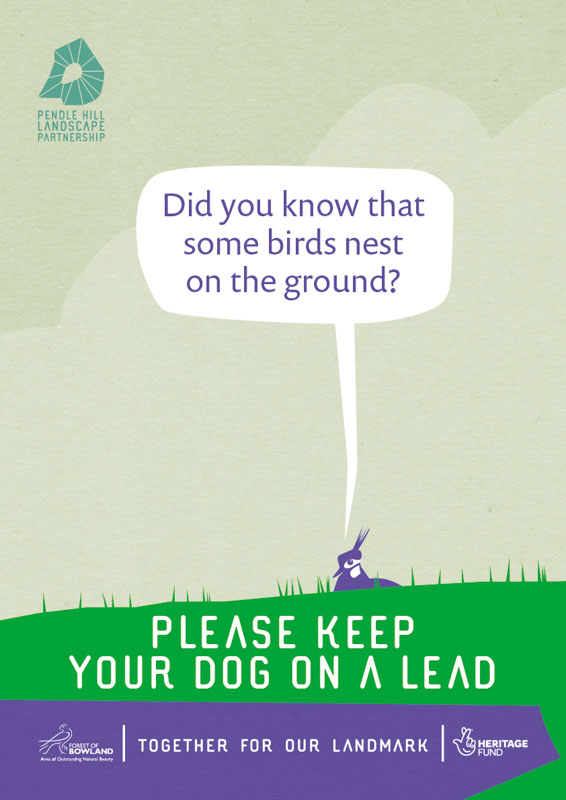 Ground Nesting Birds - Keep Dogs on Leads