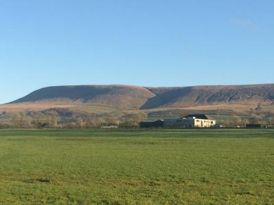 Pendle Hill on a clear Winter’s day © Beth Spellman-Ross