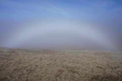 Fogbow on Pendleton Moor 