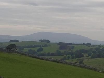 Pendle Hill en route from Janet's Fosse up to Malham Cove © Andrew Dore